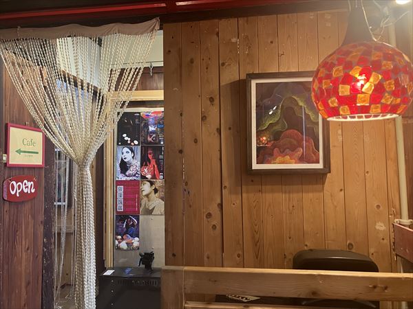 indies art club カフェ