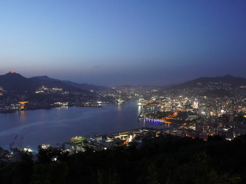 【絶景】長崎二大夜景スポット稲佐山と鍋冠山を巡る