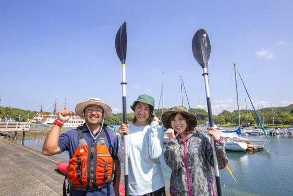 大人から子どもまで大満足！九十九島で無人島上陸＆海遊び！アクティビティ満載のキャンプ泊2DAYS