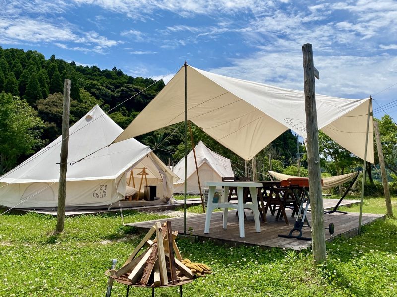 【長崎・五島】小学校の旧校舎で北欧スタイルのグランピング＆カフェ