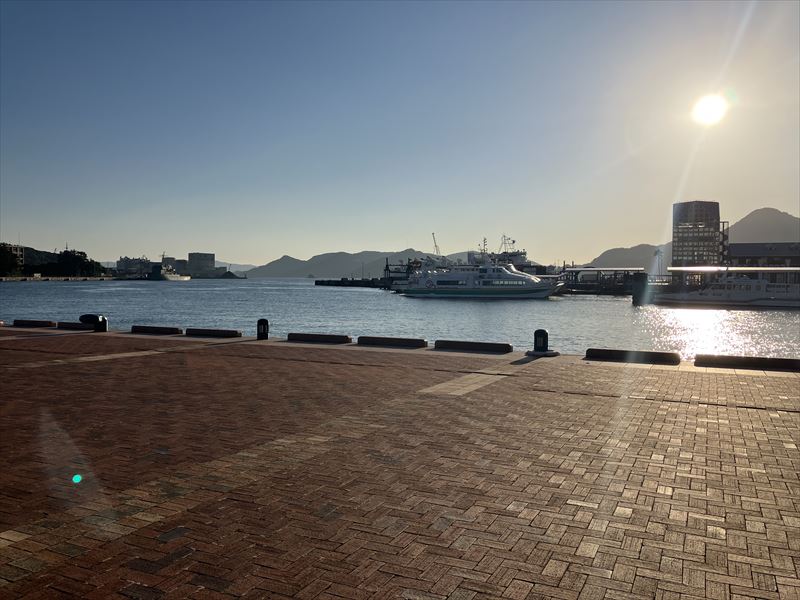 美しい佐世保港の周辺を気ままに旅するプチ散歩