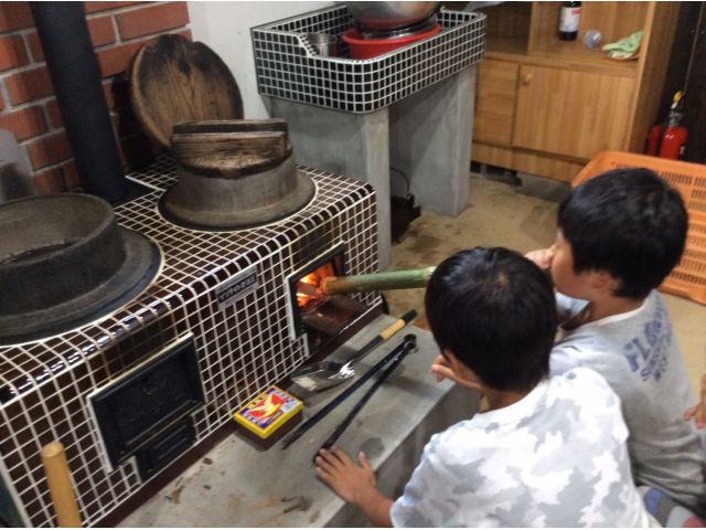 【予約制】かまど・囲炉裏などを使って「故郷体験」♪材料持ち込みでBBQもOK！