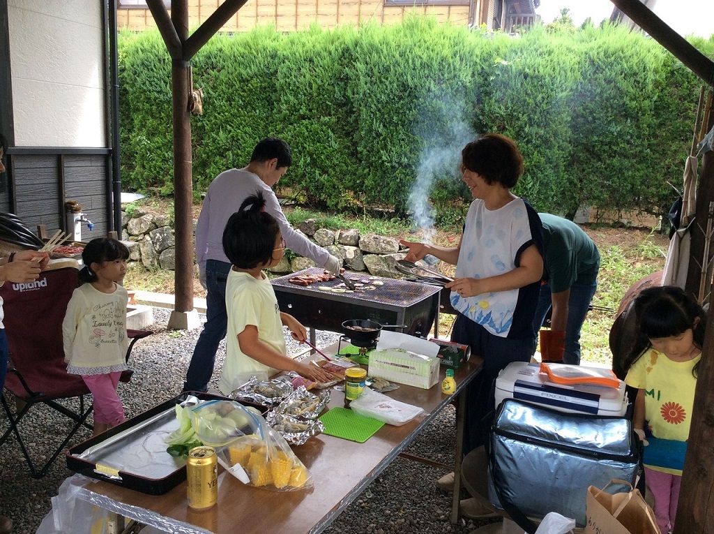 【予約制】大自然の中で爽快BBQ☆お好きな材料を持ち込OK