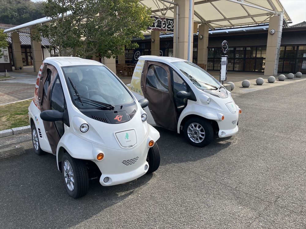 モビリティカー“COMS”で巡る、美しい島景色と潜伏キリシタン関連遺産に触れる旅