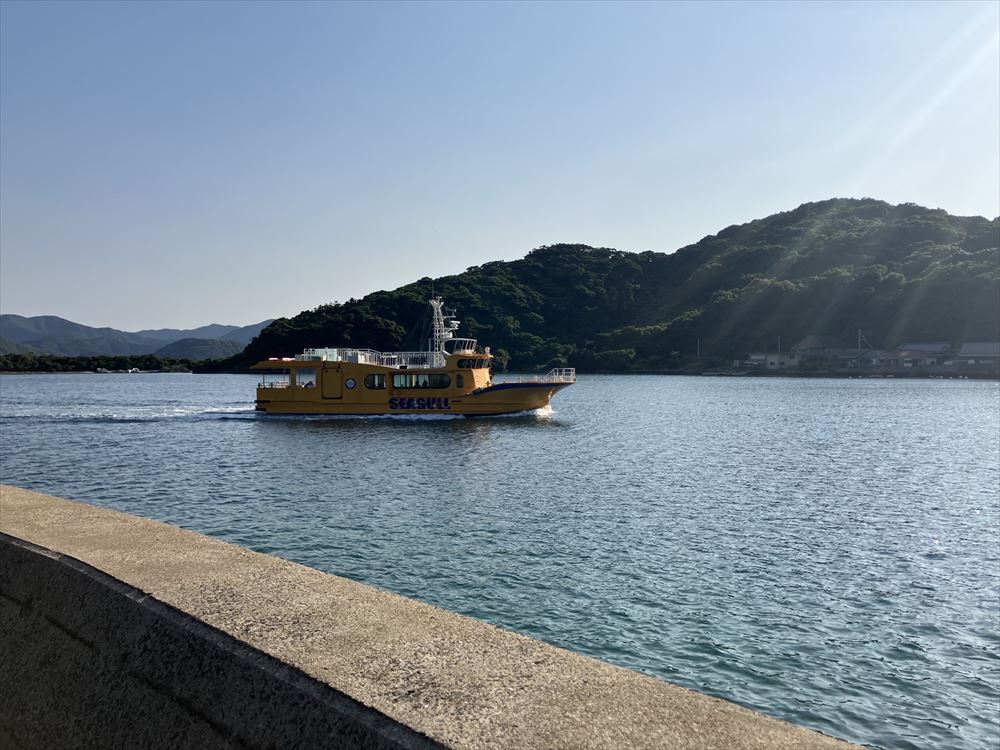 田の浦港待合所（１７：００）