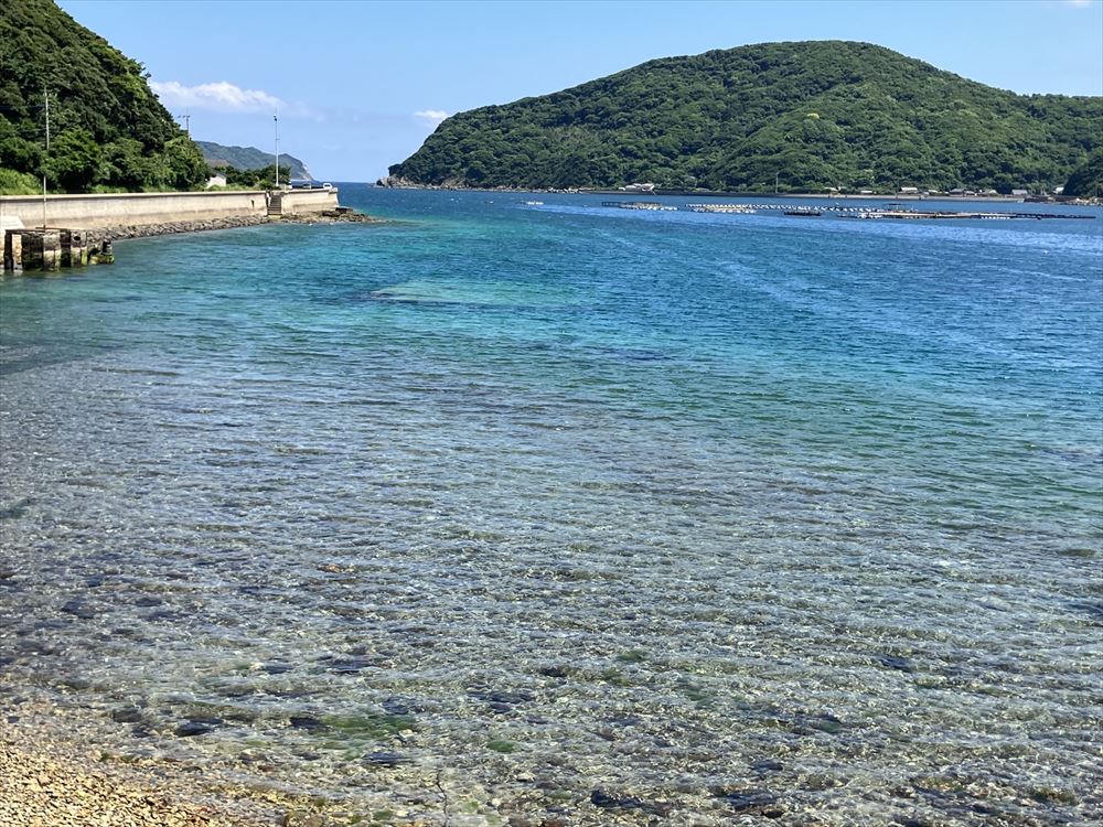 相ノ浦湾（奈留町大串沿い）海岸