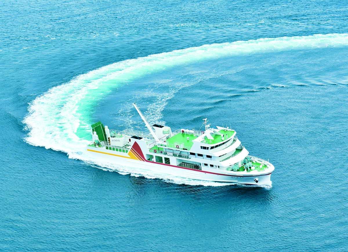 【五島旅客船】≪片道券≫福江港⇔奈留島