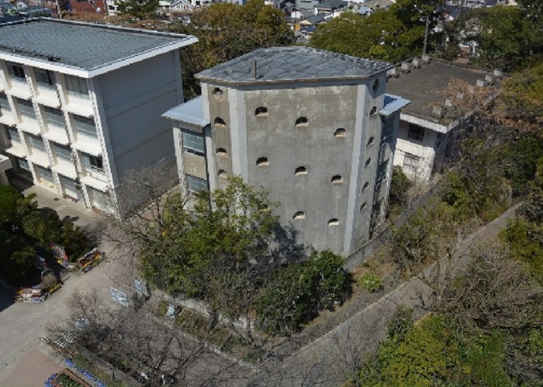 旧城山国民学校校舎（爆心地から最も近い国民学校）