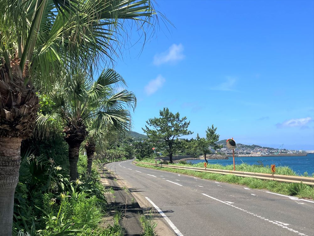 生月島・東部湾岸沿い道路