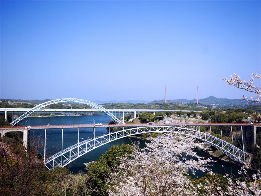 西海橋公園（西海橋：国指定重要文化財）