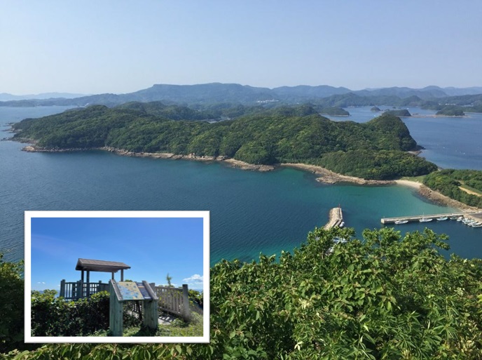 番岳展望台