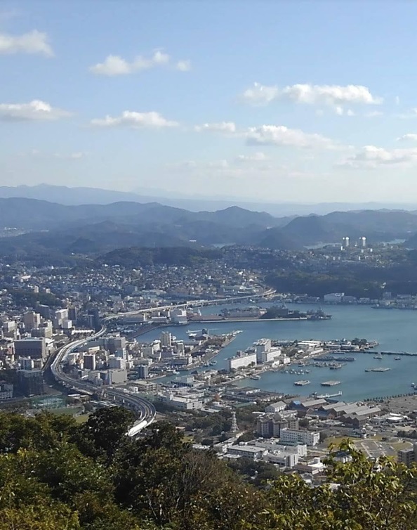 弓張岳（ゆみはりだけ）展望台