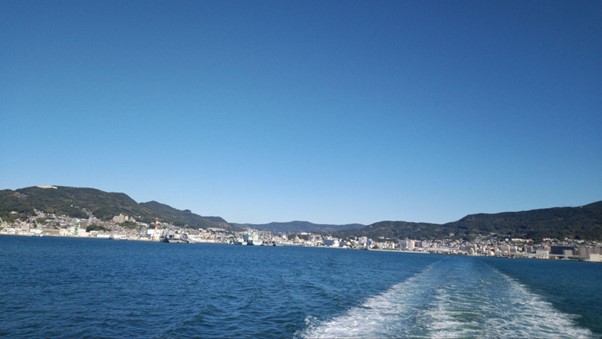 佐世保港出港 グッドバイ！