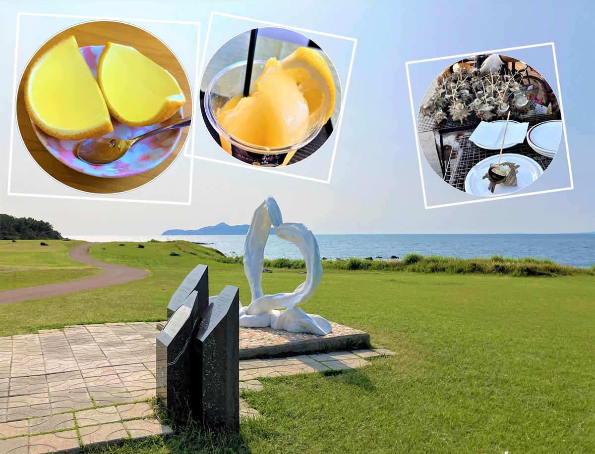 甘夏みかんの島 と 恋人の聖地 をめぐる、《呼子シーサイド》Driveデート