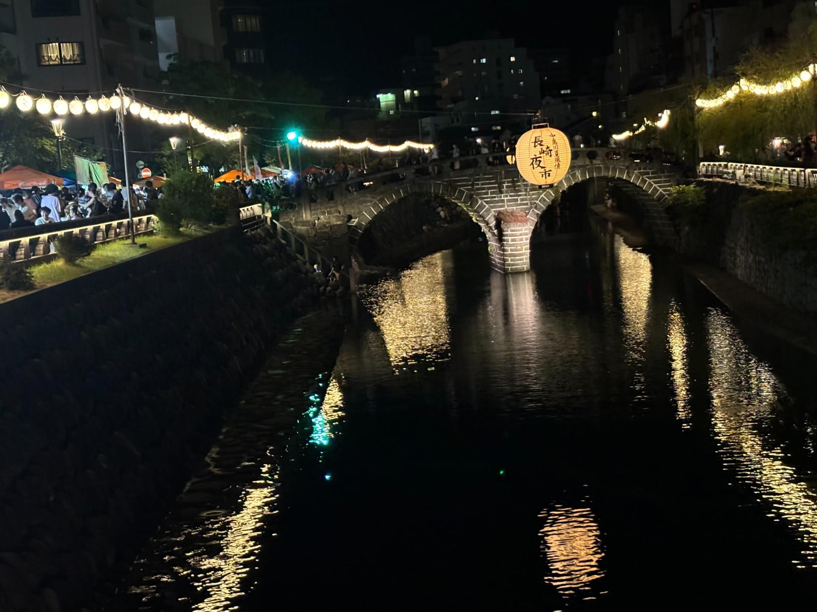 【長崎市】中島川夏風情～長崎夜市