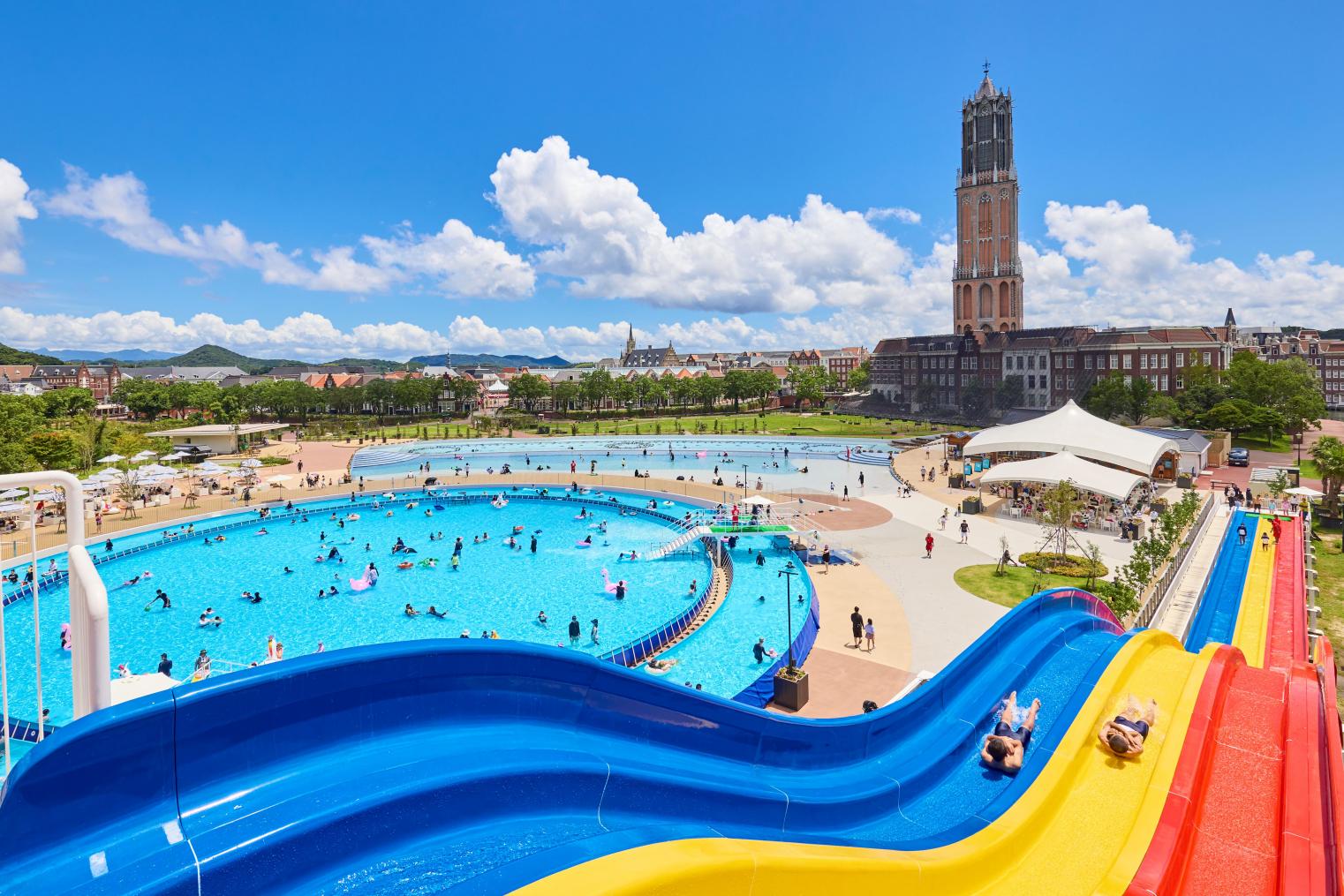 【ハウステンボス】ウォーターガーデンプール