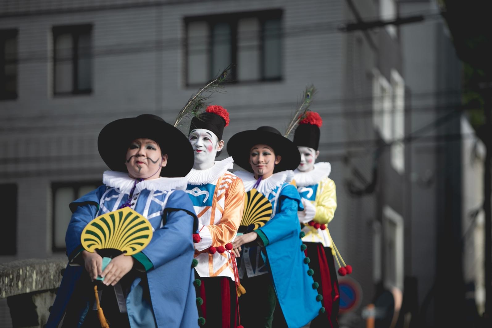 【長崎市】長崎くんち　人数揃い