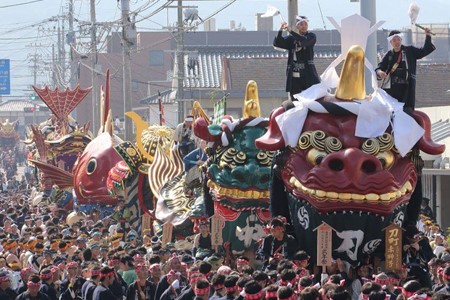 【唐津市】唐津くんち　御旅所神幸
