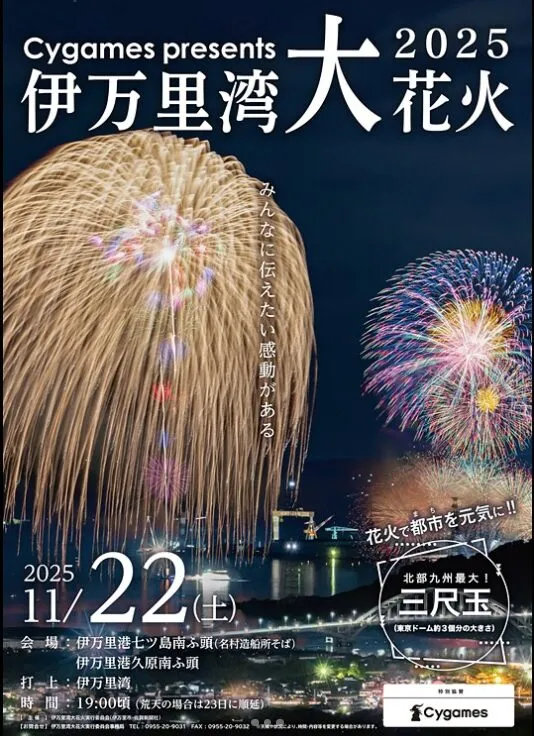 【伊万里市】伊万里湾大花火