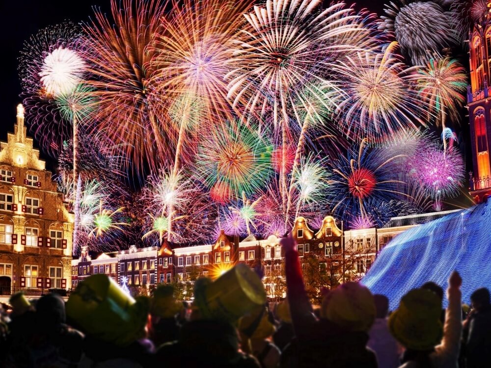 【ハウステンボス】カウントダウン花火