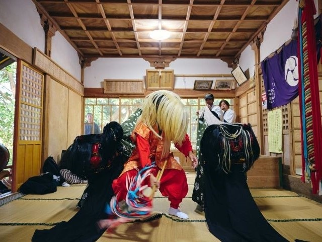 【五島市】貝津の獅子こま舞（県指定無形民俗文化財）