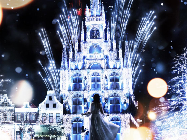 【ハウステンボス】白銀の世界 グランドフィナーレ